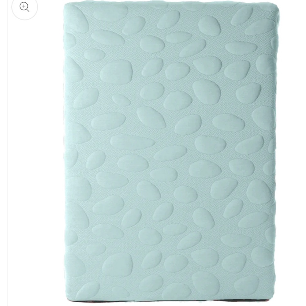 NWOT Nook Pebble Pure Mini Crib Mattress COVER ONLY - Sea Glass